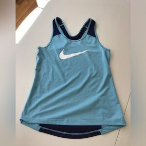 Nike girls racer back tank top